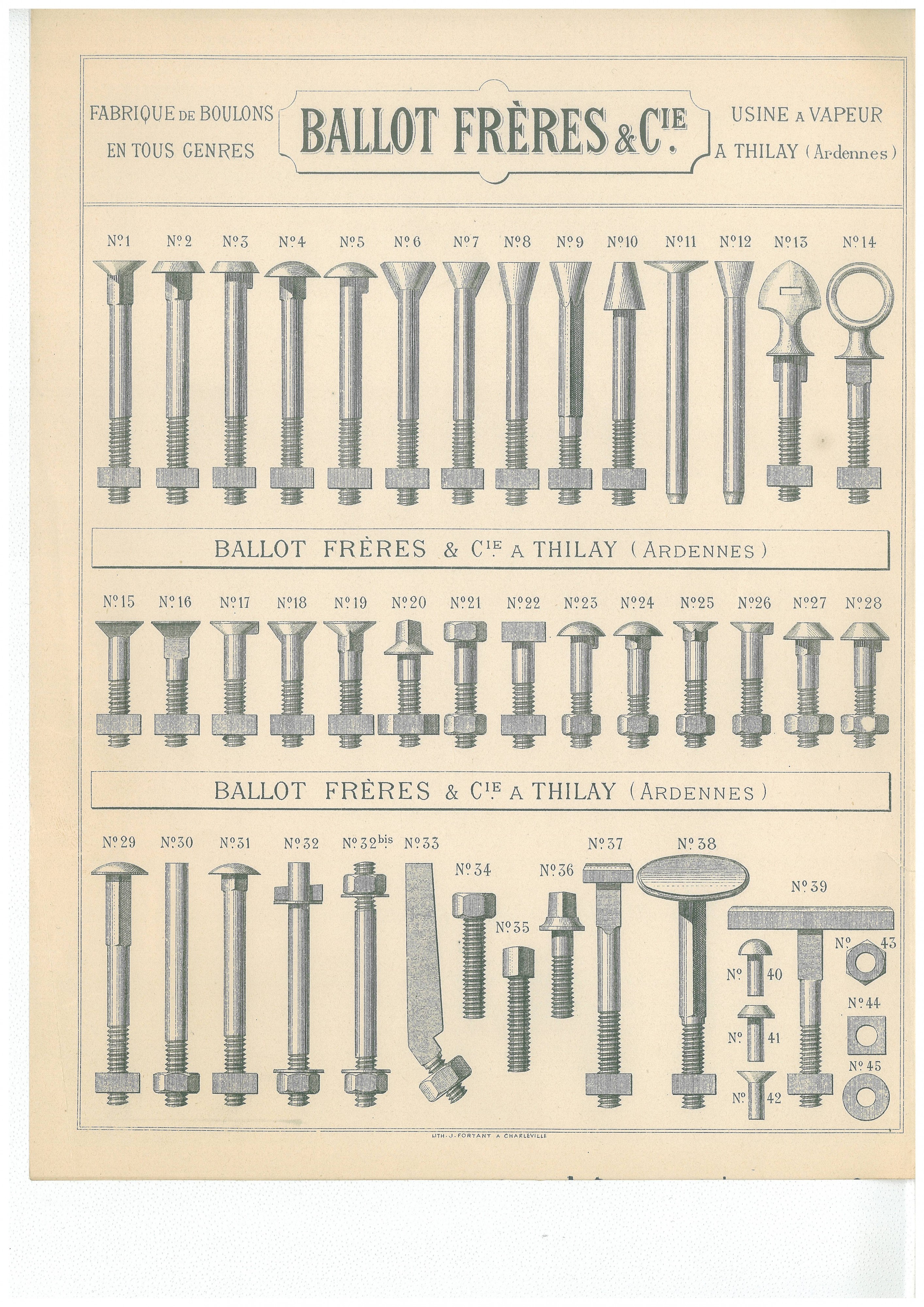 BALLOT BOLTS