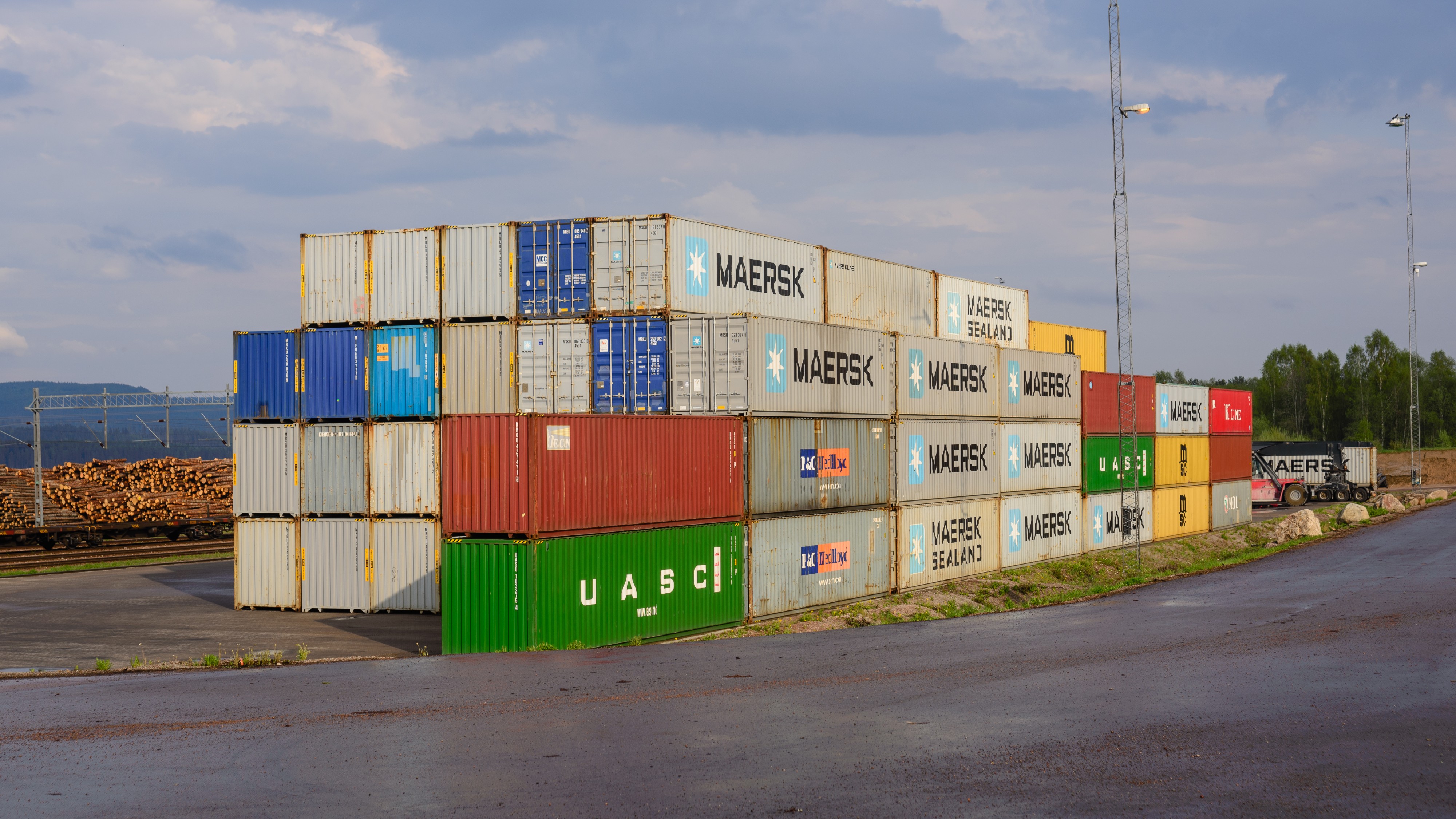 Insjön Containerterminal May 2018 02