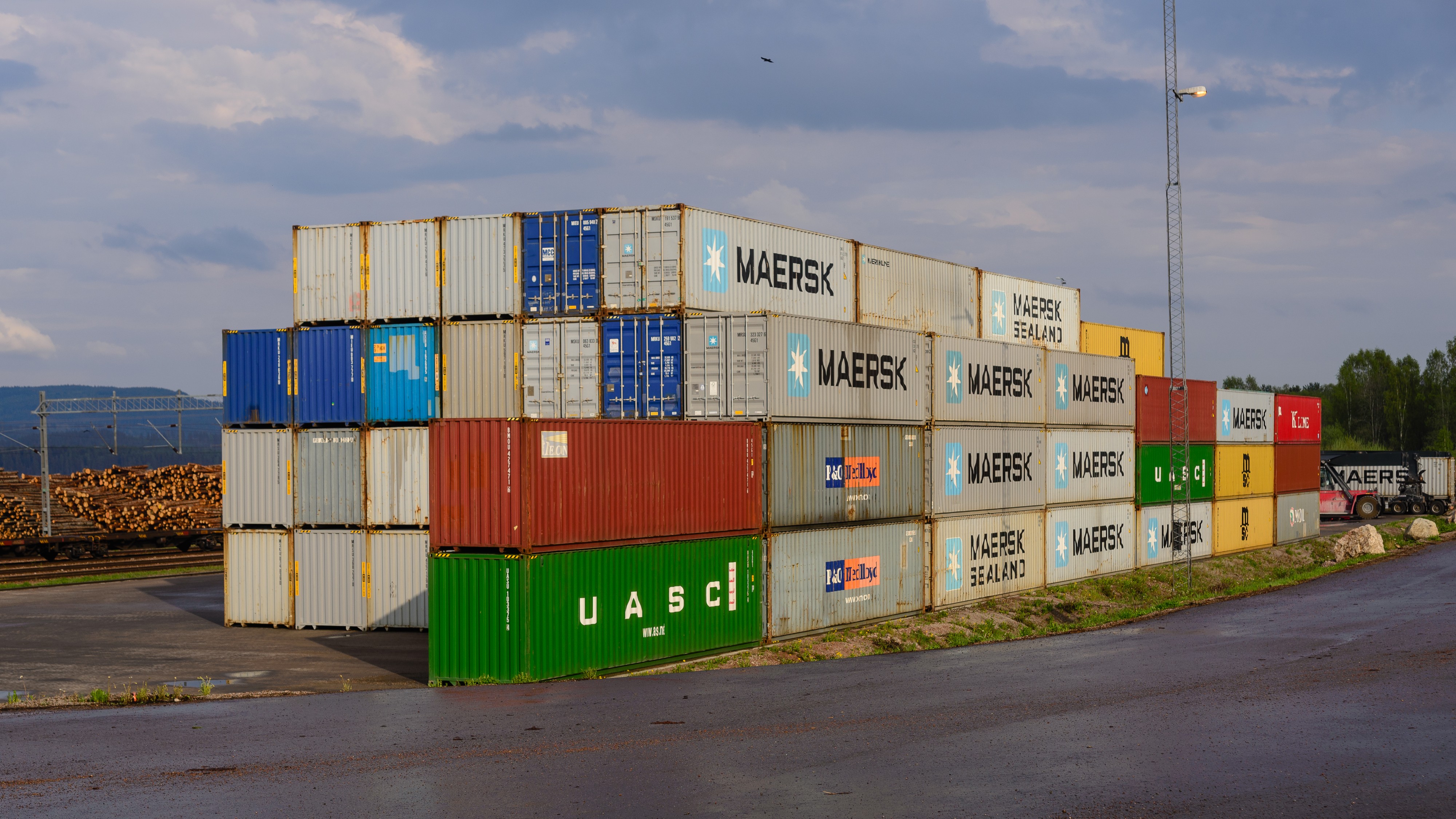 Insjön Containerterminal May 2018 03
