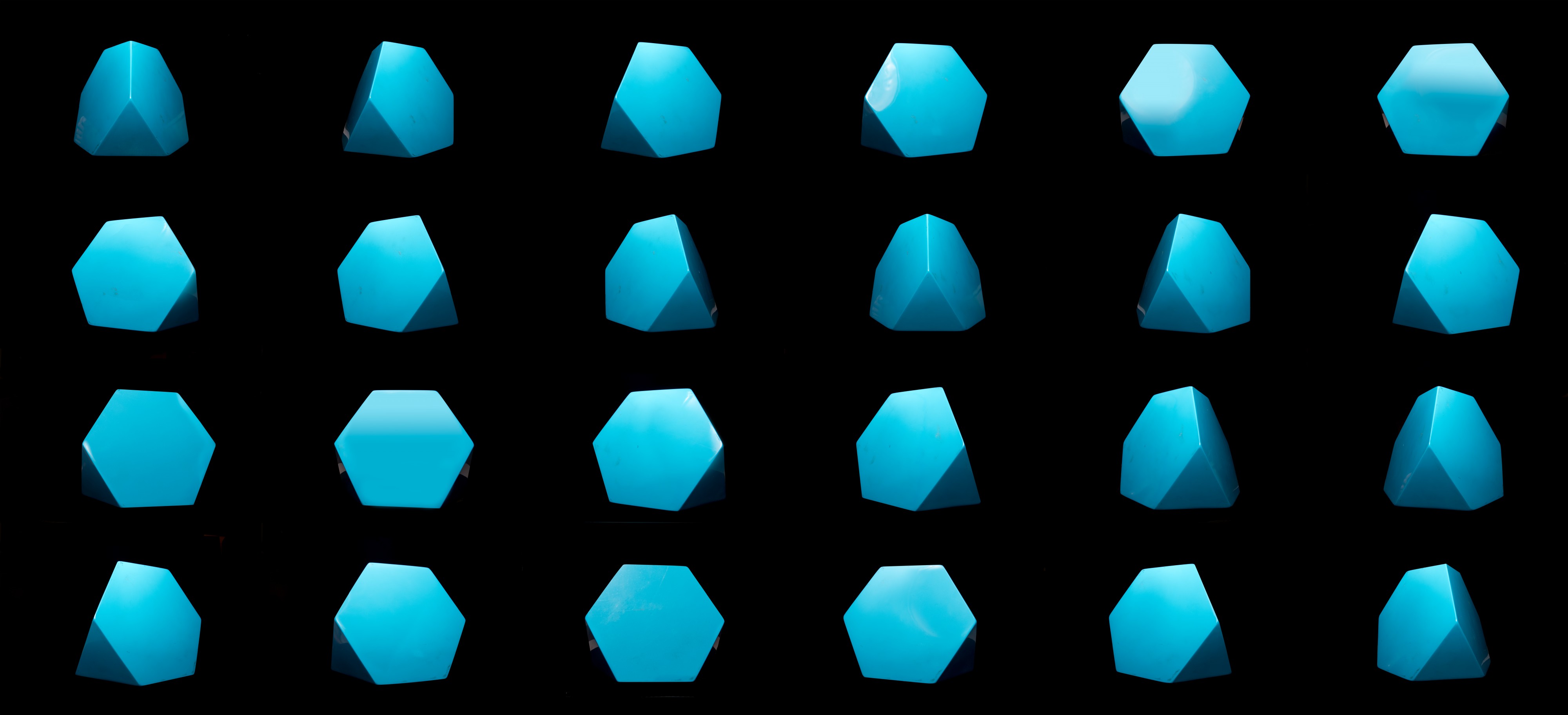 Tetraedro truncado (Matemateca IME-USP)