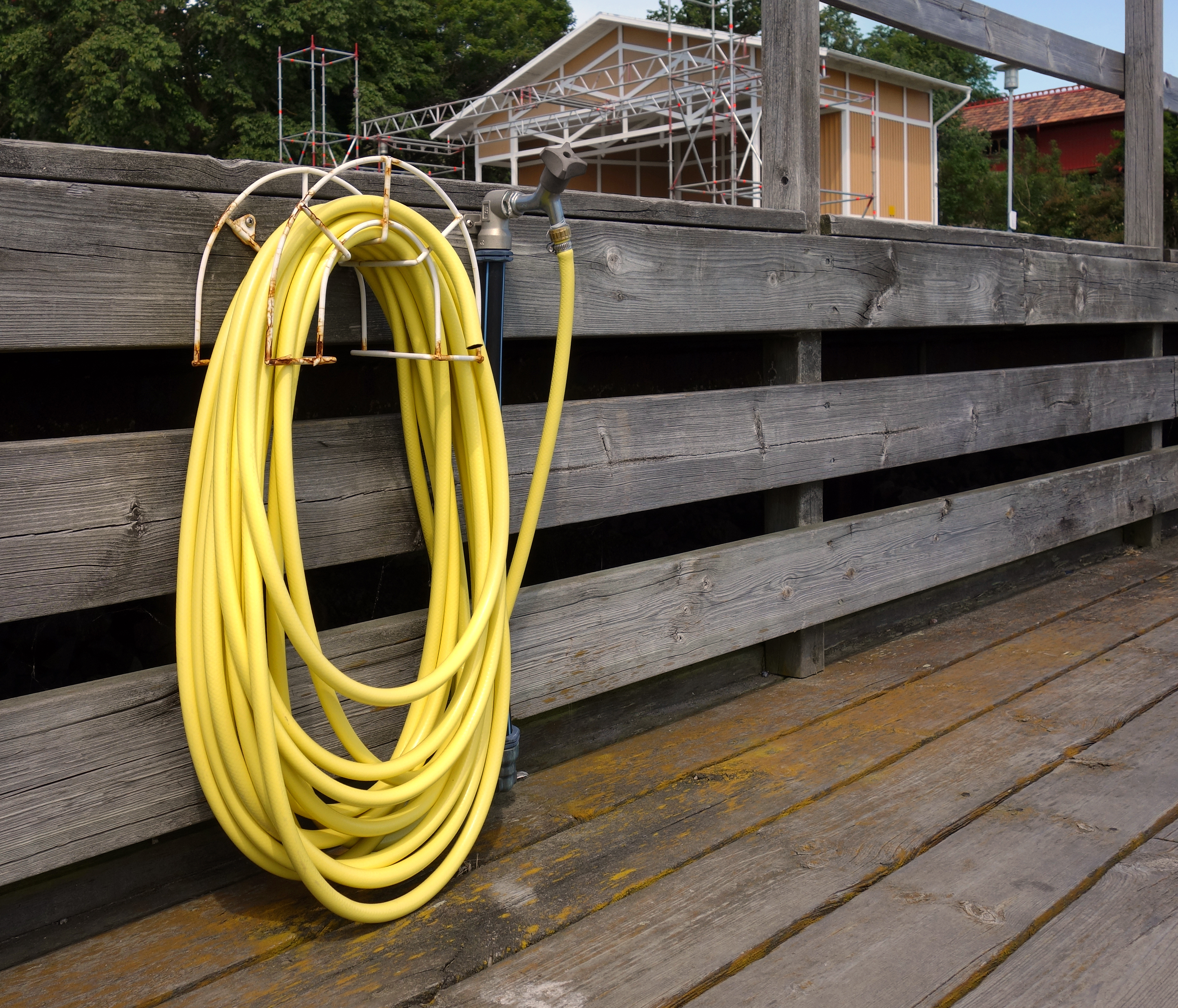 Yellow hose