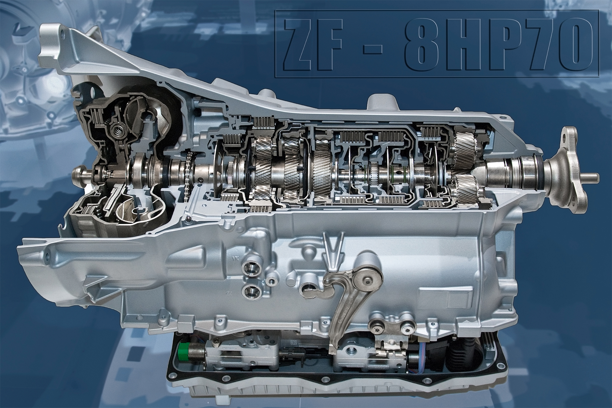 ZF Stufenautomatgetriebe 8HP70