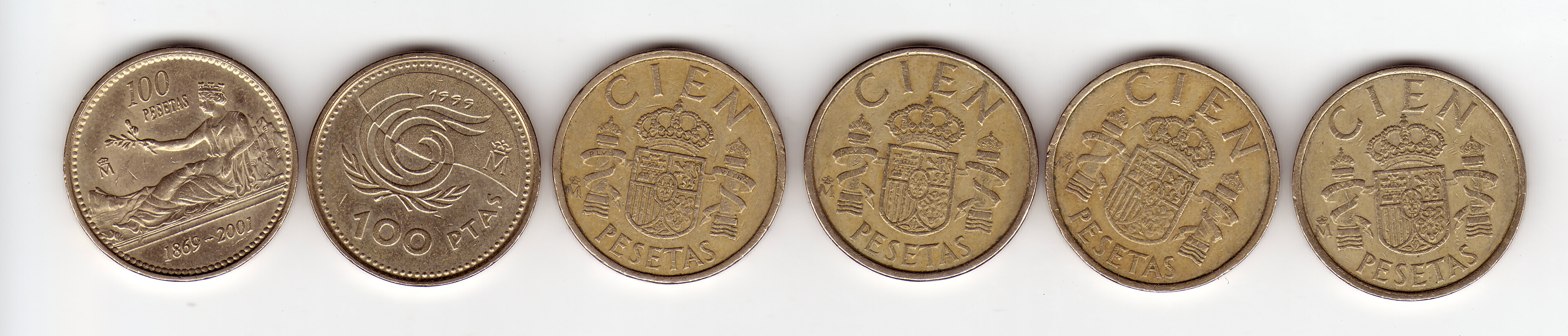 100 pesetas-reverse