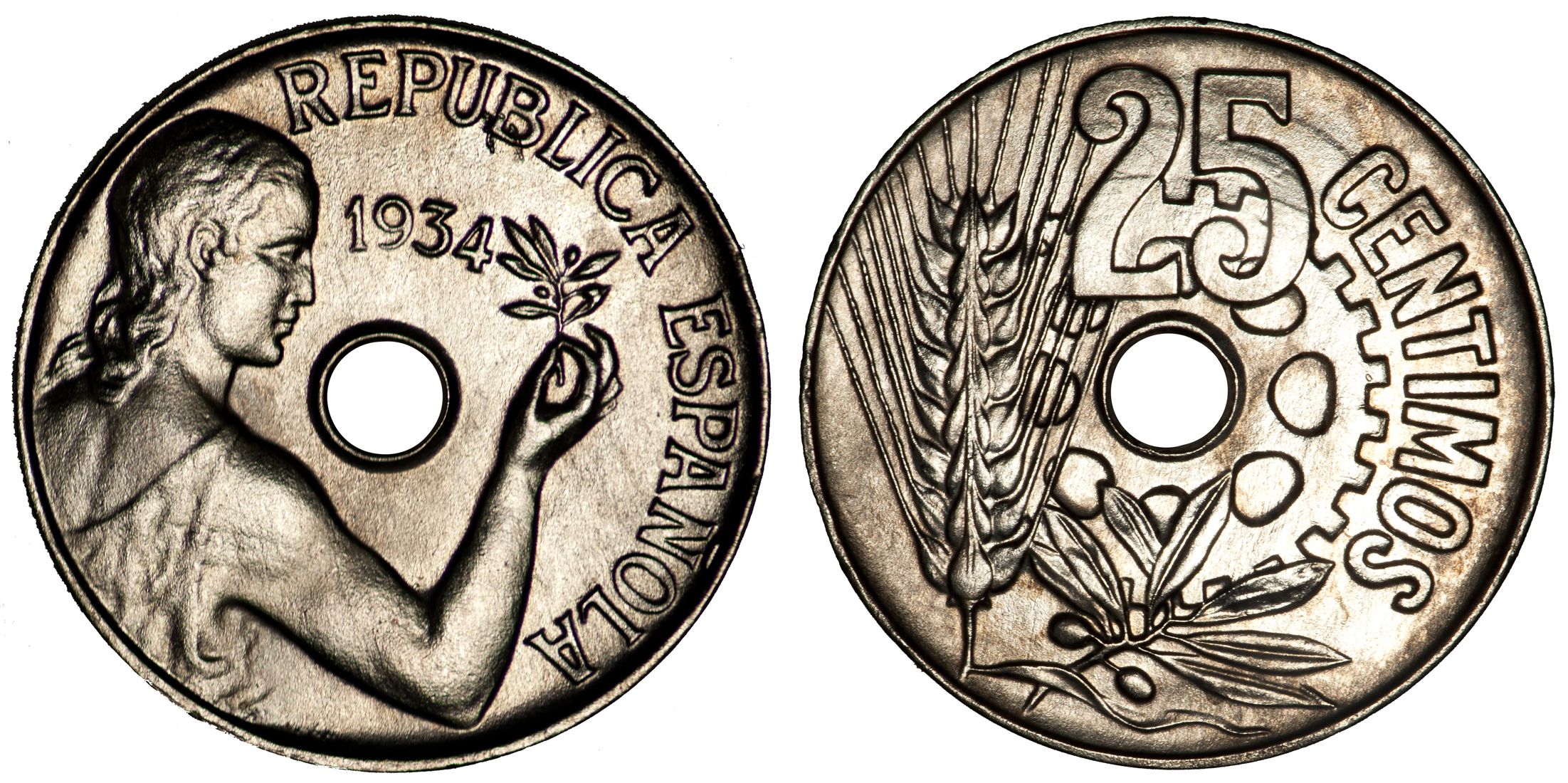 1934 25 Centimos