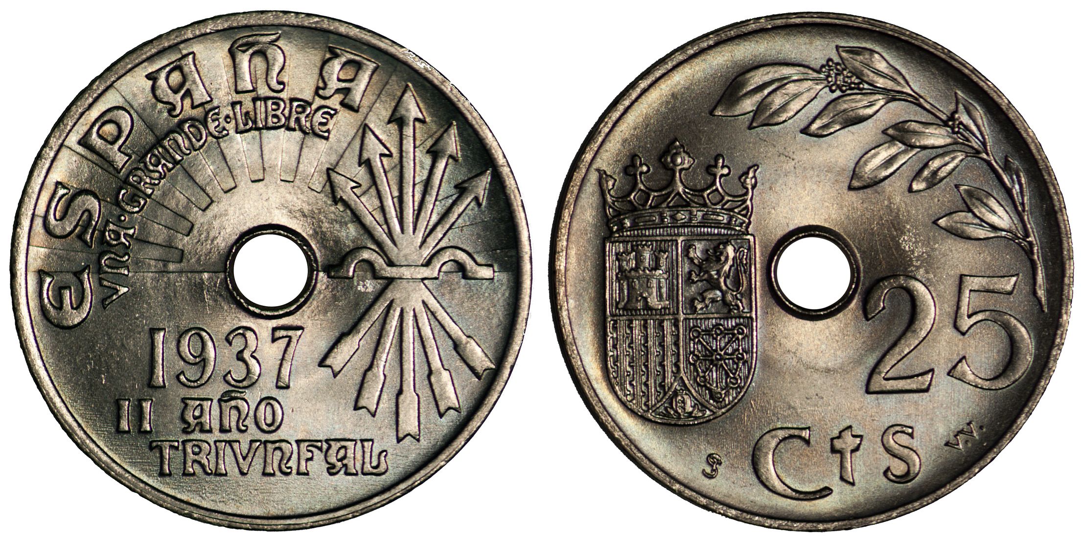 1937 25 Centimos