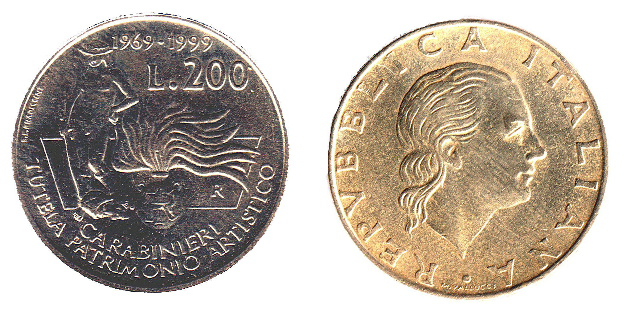 200 lire patrimonio