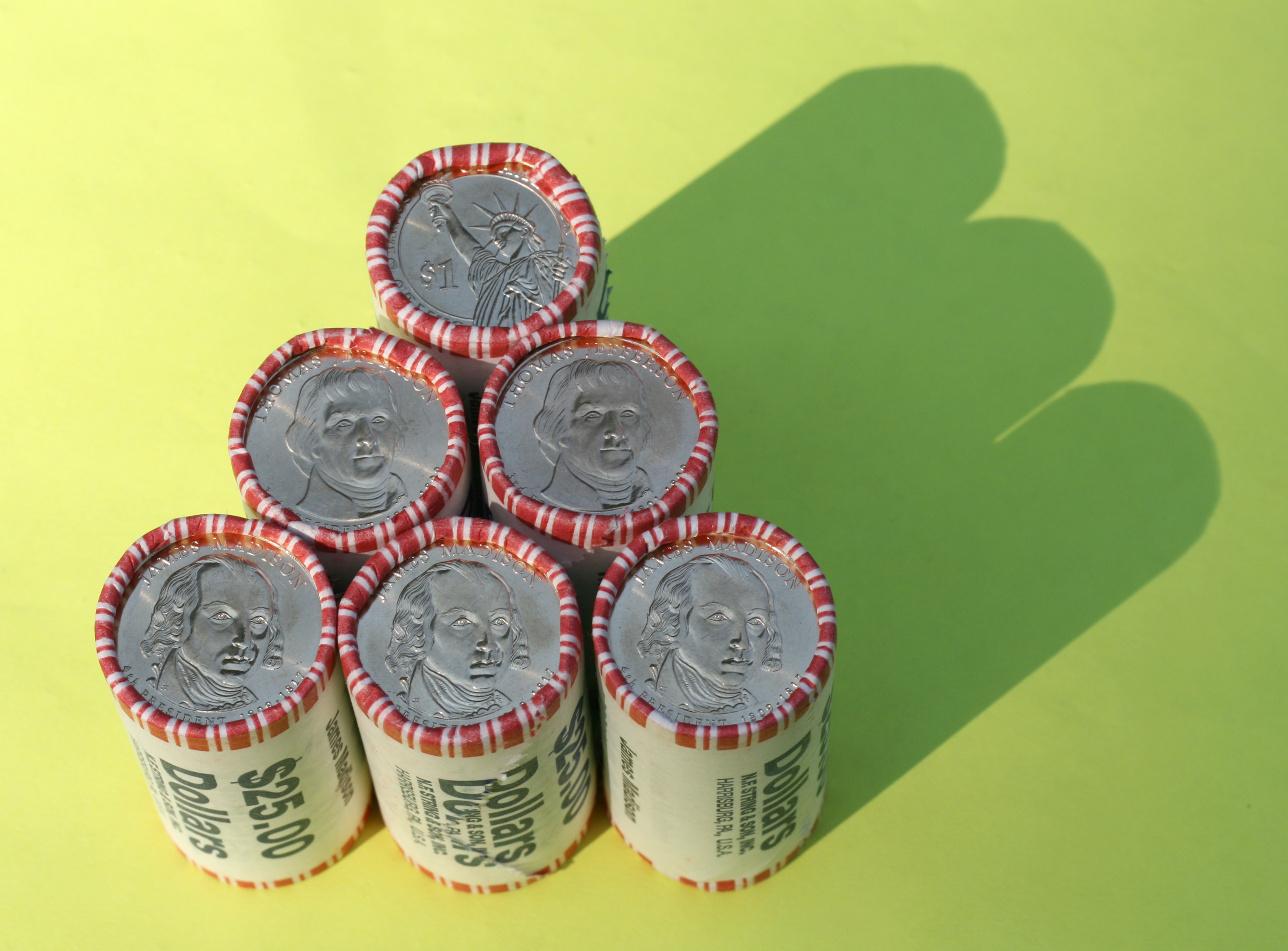 2010-06-28 150USD in one dollar coins