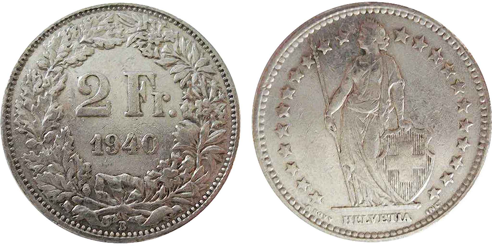 2 Fr 1940 Ag 835