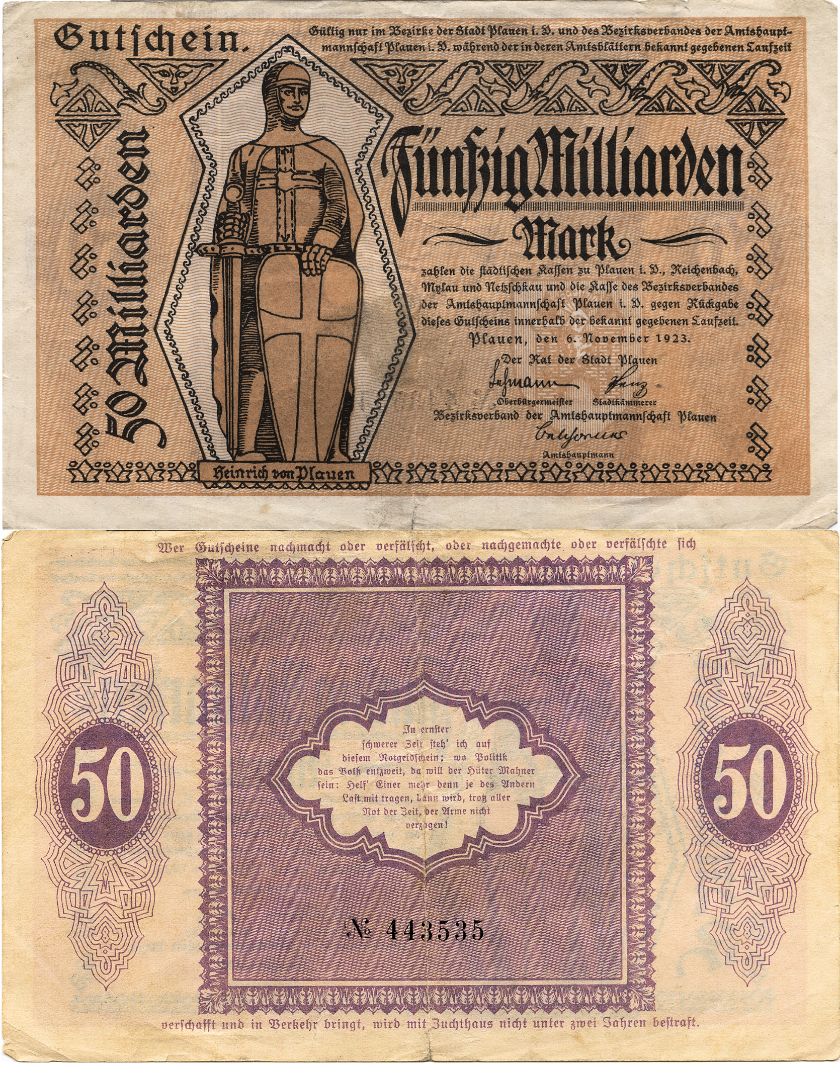 50000000Plauen1923