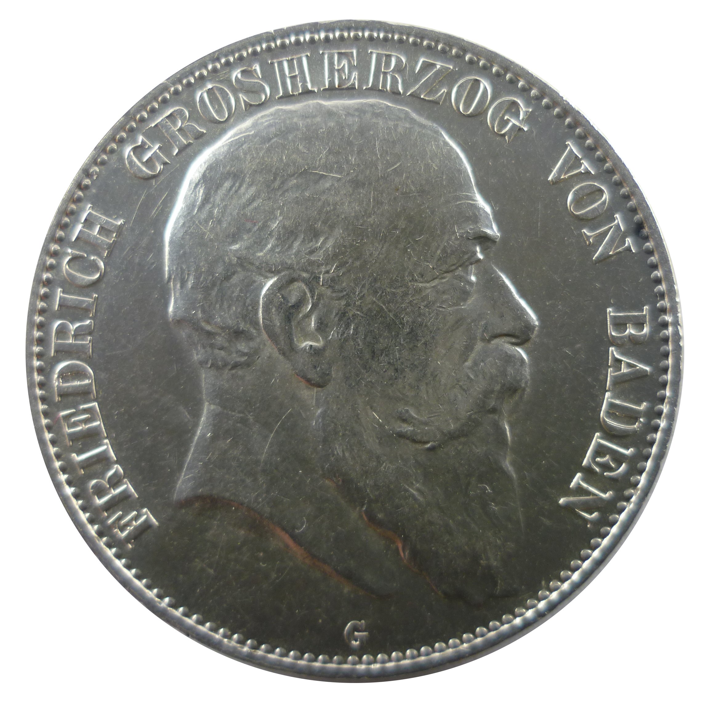 5 Mark Baden 1903 Friedrich I