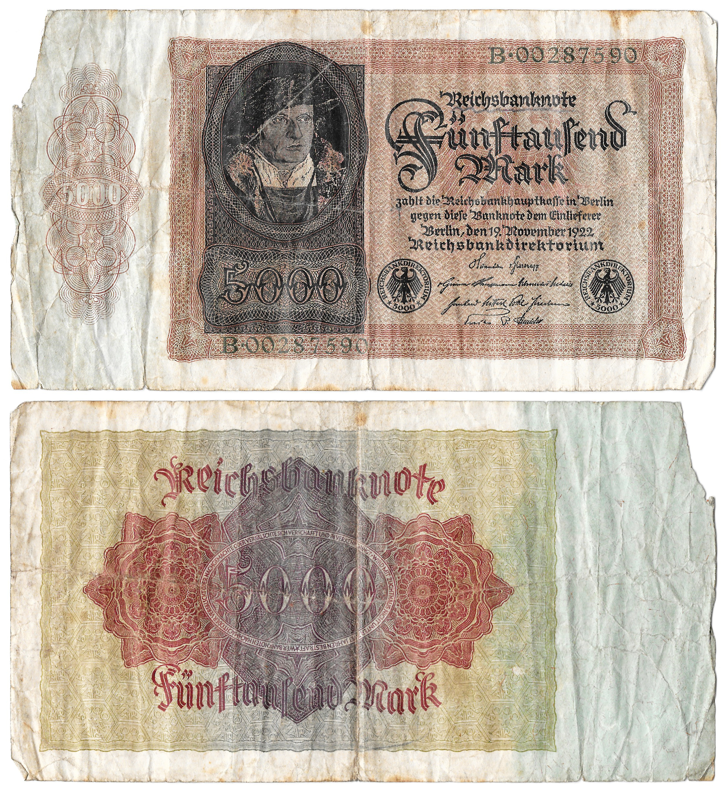 Billet de 5000 mark (2)