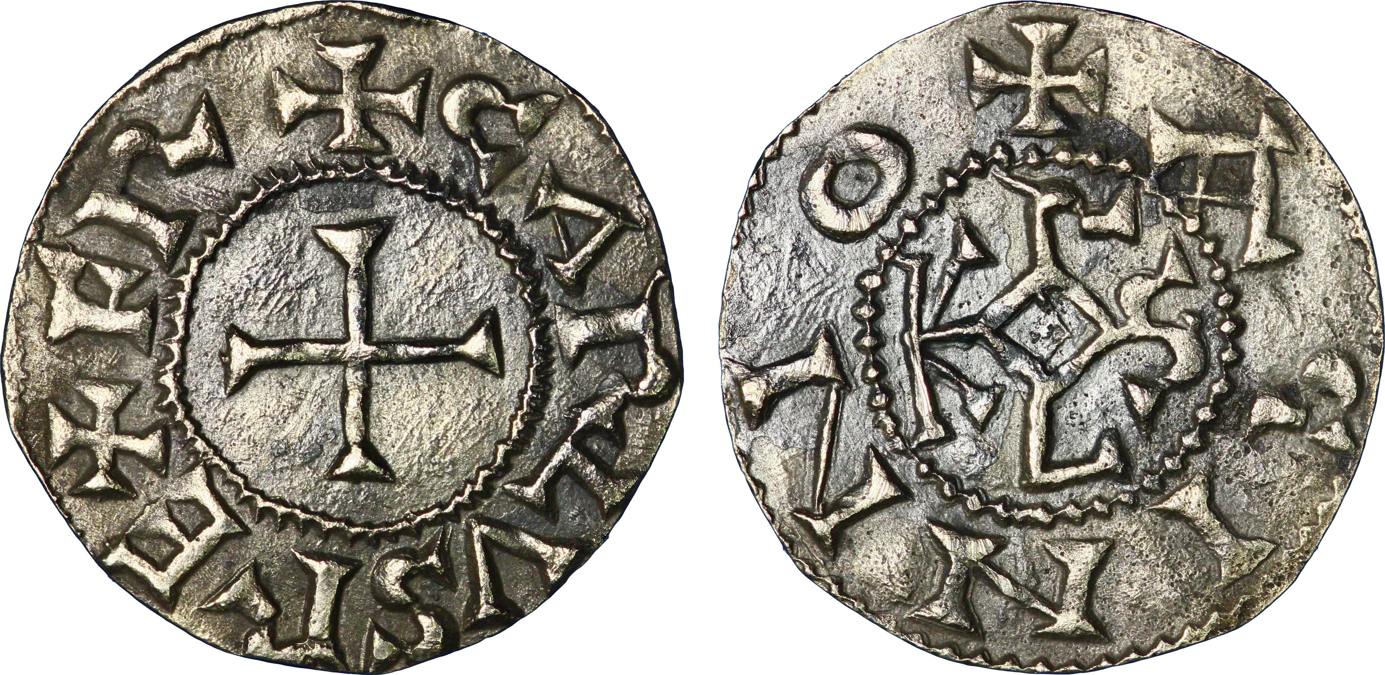 Denier sous Charles Ier dit Charlemagne