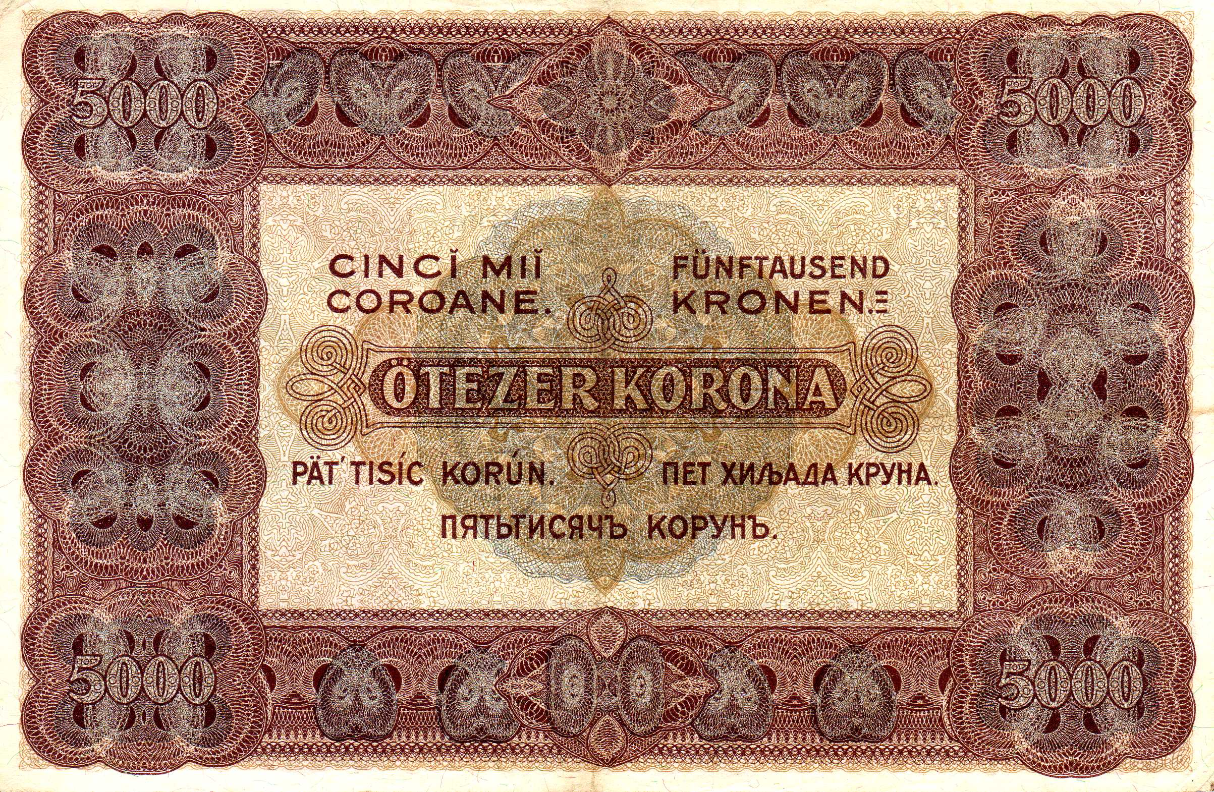 HUK 5000 1920 reverse