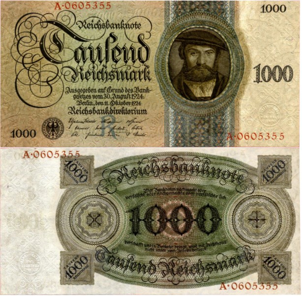 1000 Reichsmark 1924-10-11