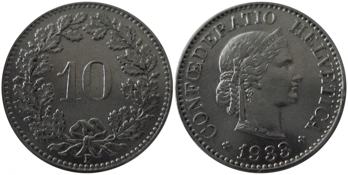 10 Cent 1933 Ni