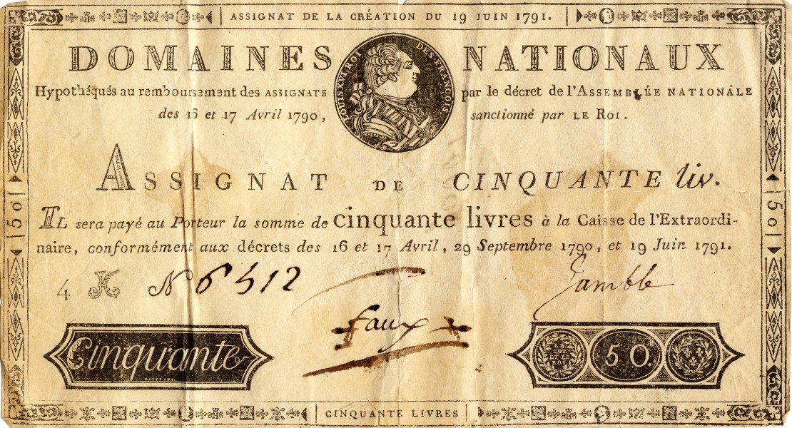 1790 Assignat