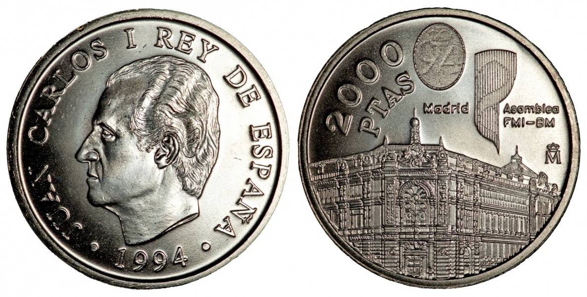 1994 2000 Pesetas
