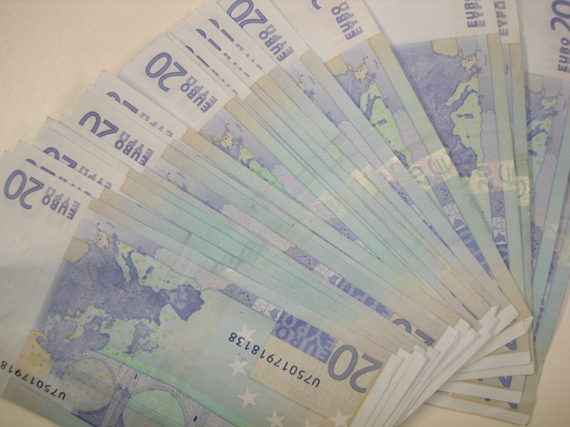 20 Euro banknotes