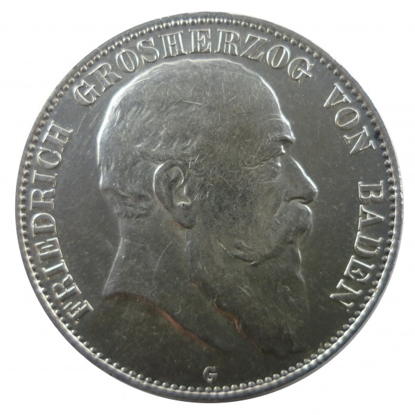 5 Mark Baden 1903 Friedrich I