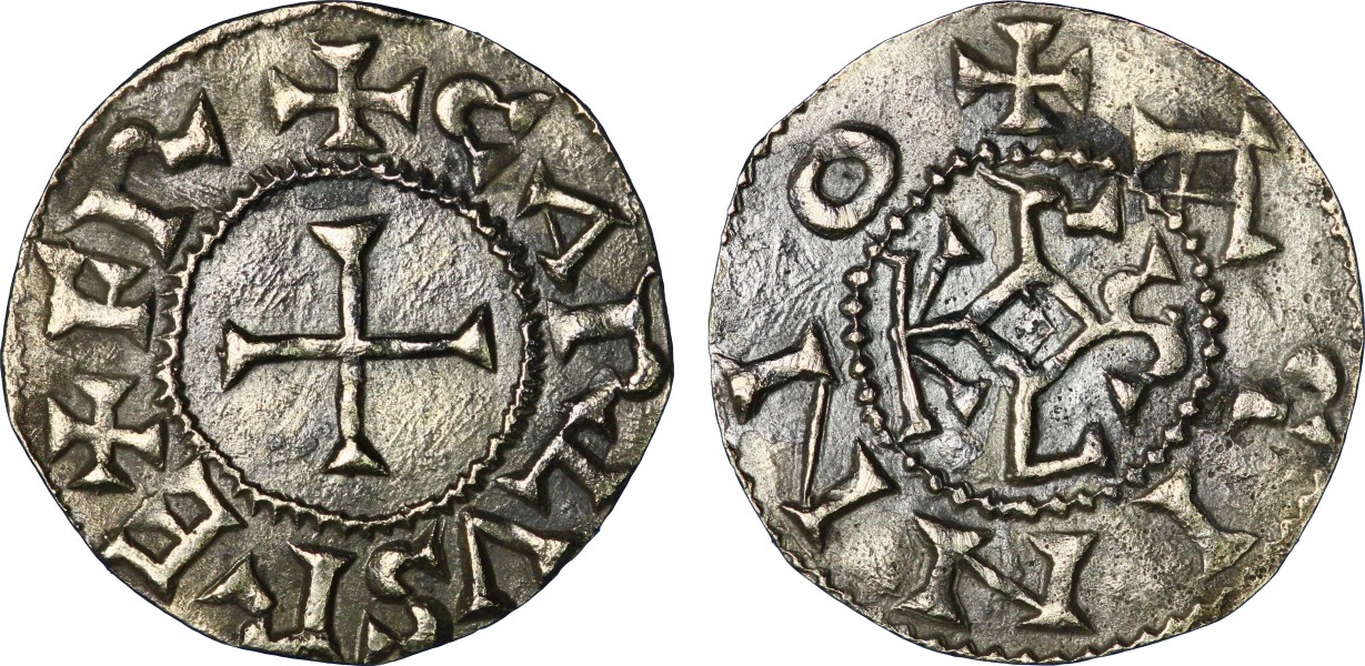 Denier sous Charles Ier dit Charlemagne