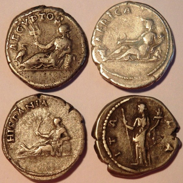 Länderdenare Hadrian