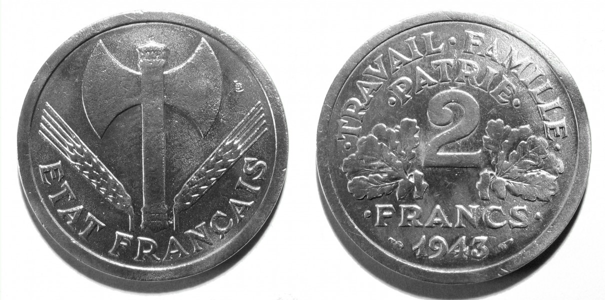 Piece de monnaie 1943 124 2418-3