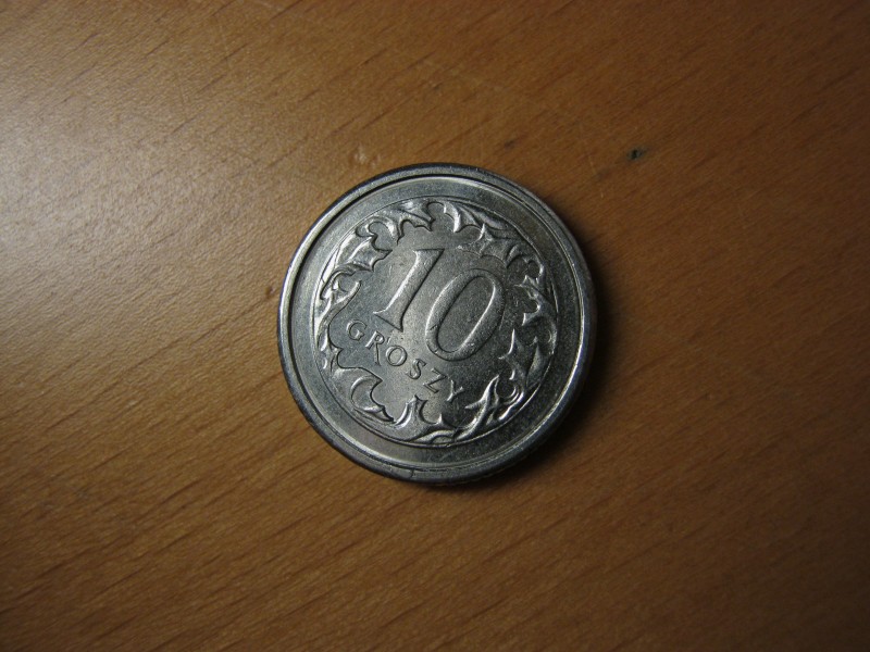 Polish 10 groszy