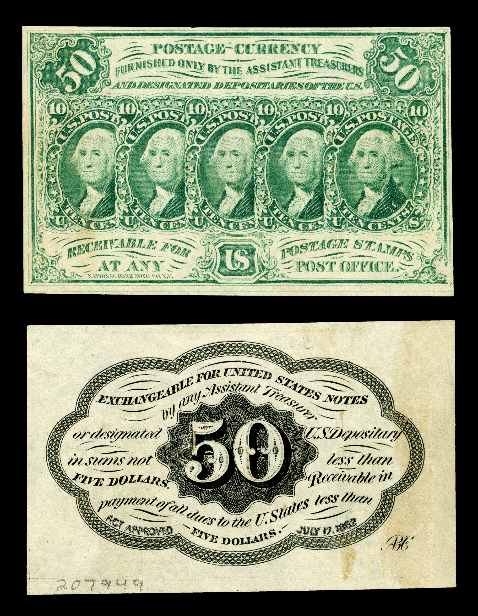 US-Fractional (1st Issue)-$0.50-Fr.1312