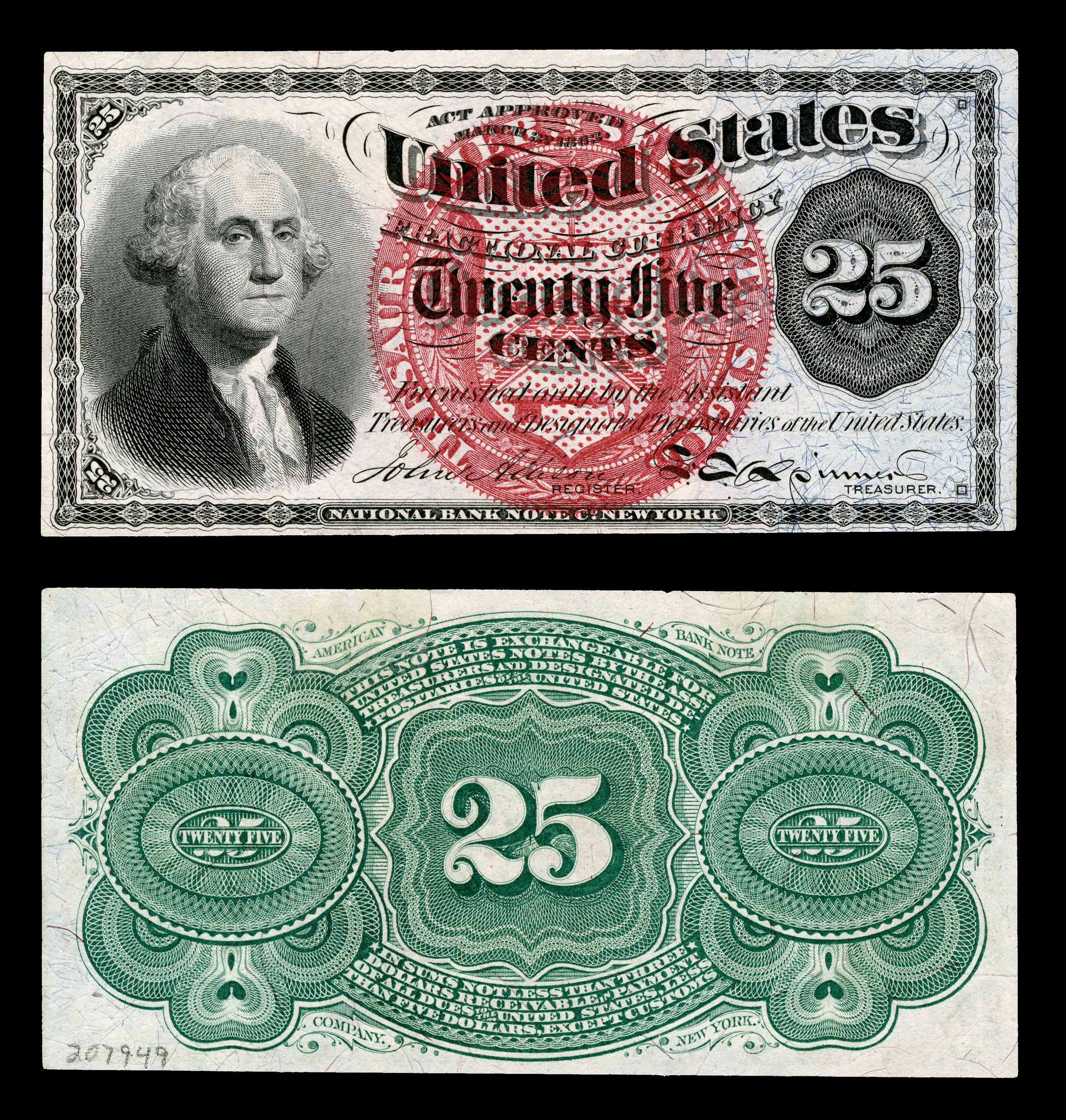 US-Fractional (4th Issue)-$0.25-Fr.1303