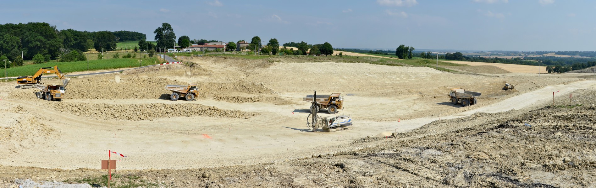 Châtignac 16 Travaux LGV 1 juillet 2013