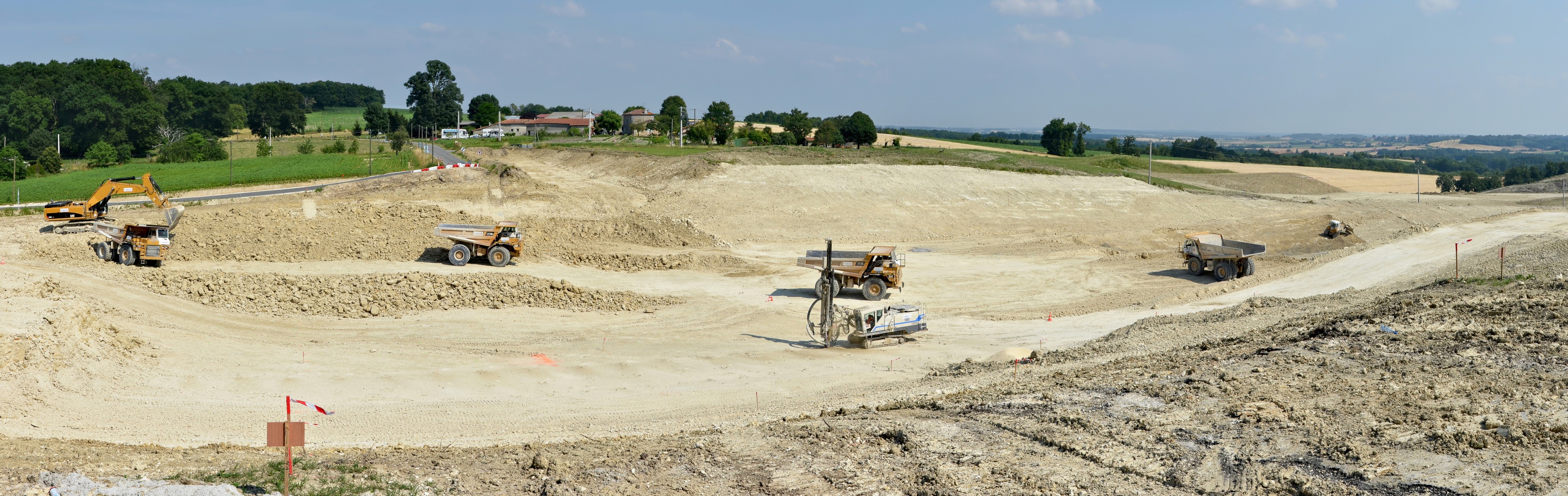 Châtignac 16 Travaux LGV 1 juillet 2013