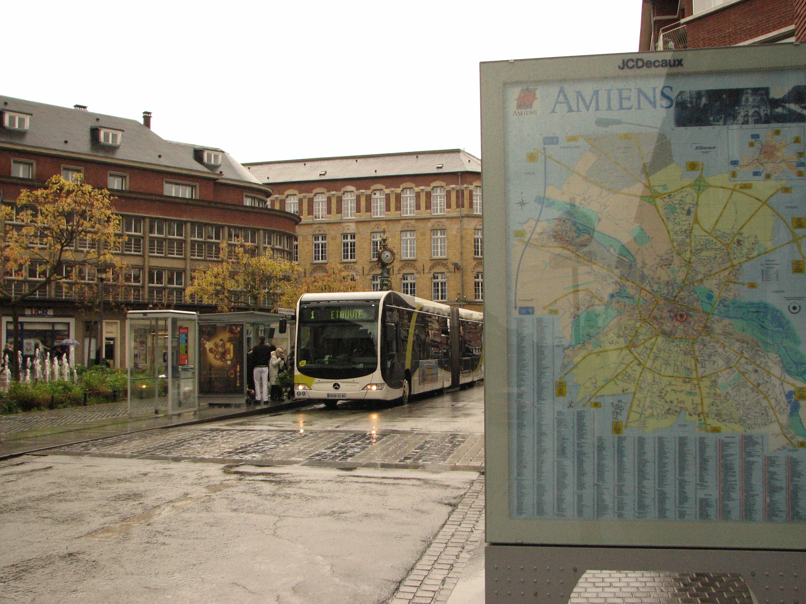 Amiens, France - the city where John the Baptist's head is believed to be kept