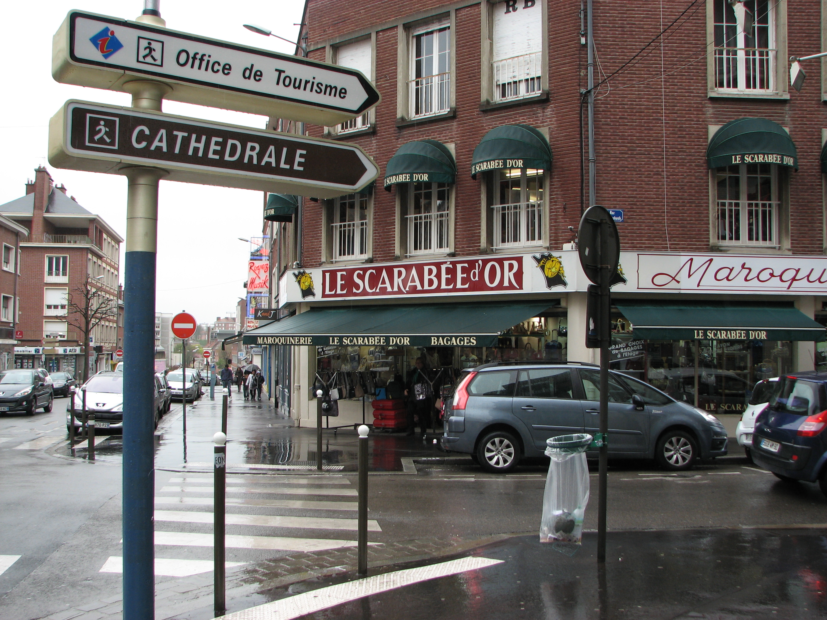 Amiens, France - the city where John the Baptist's head is believed to be kept