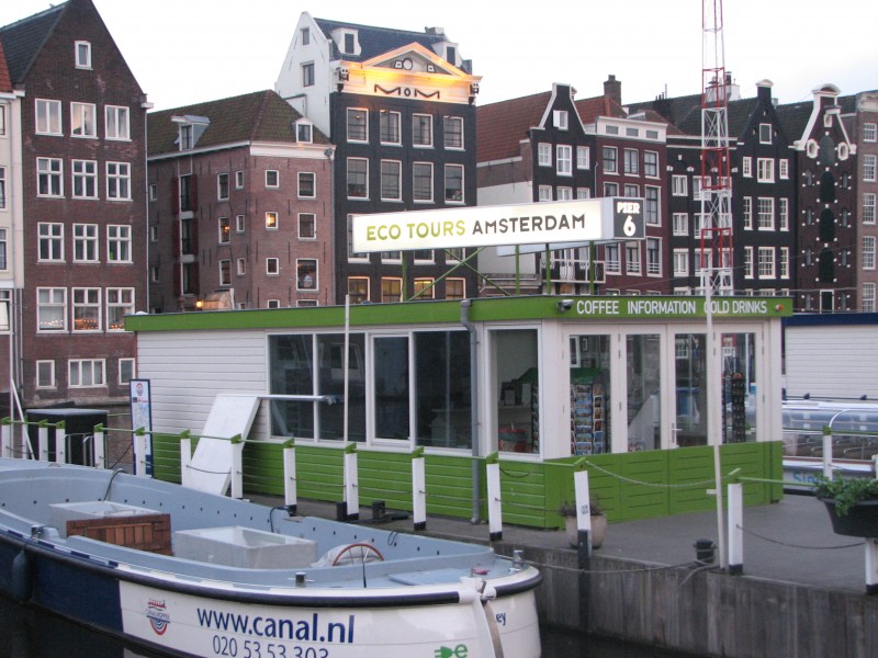 Amsterdam city downtown, The Netherlands, April 2012.