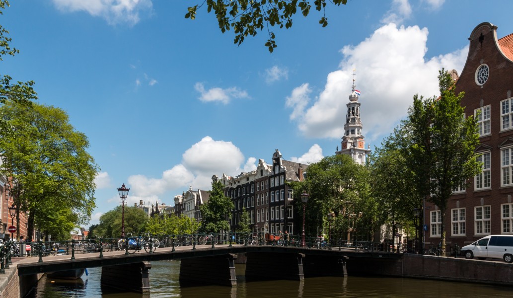 Amsterdam (NL), Brücke am Kloveniersburgwal -- 2015 -- 7254
