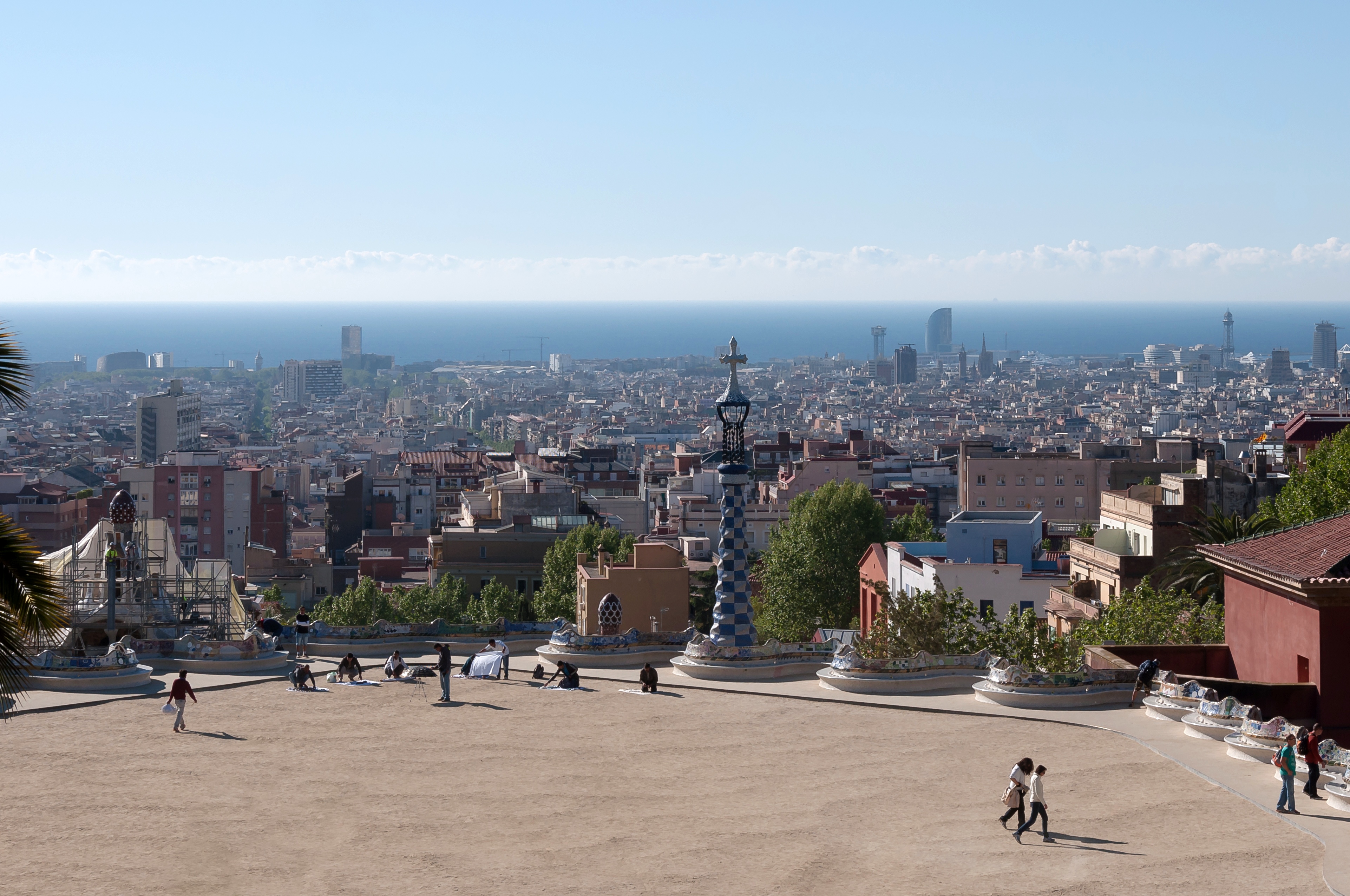 Barcelona parc Güell la placa 2013 04