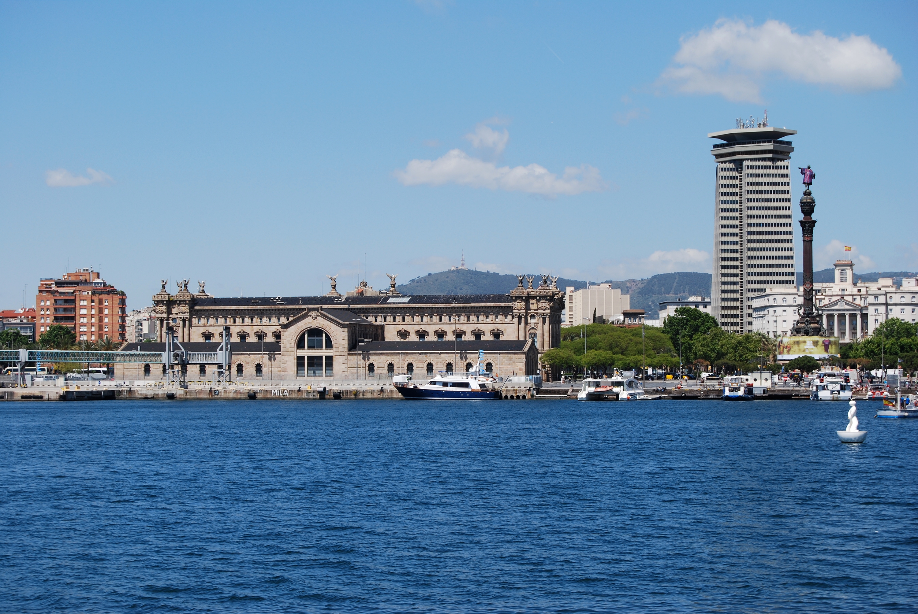 Gebäude Port Vell Barcelona 2013