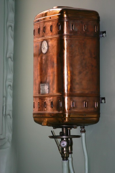 Old boiler - Casa Milà - Barcelona 2014
