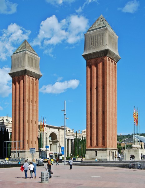 Torres venecianes Barcelona 2013
