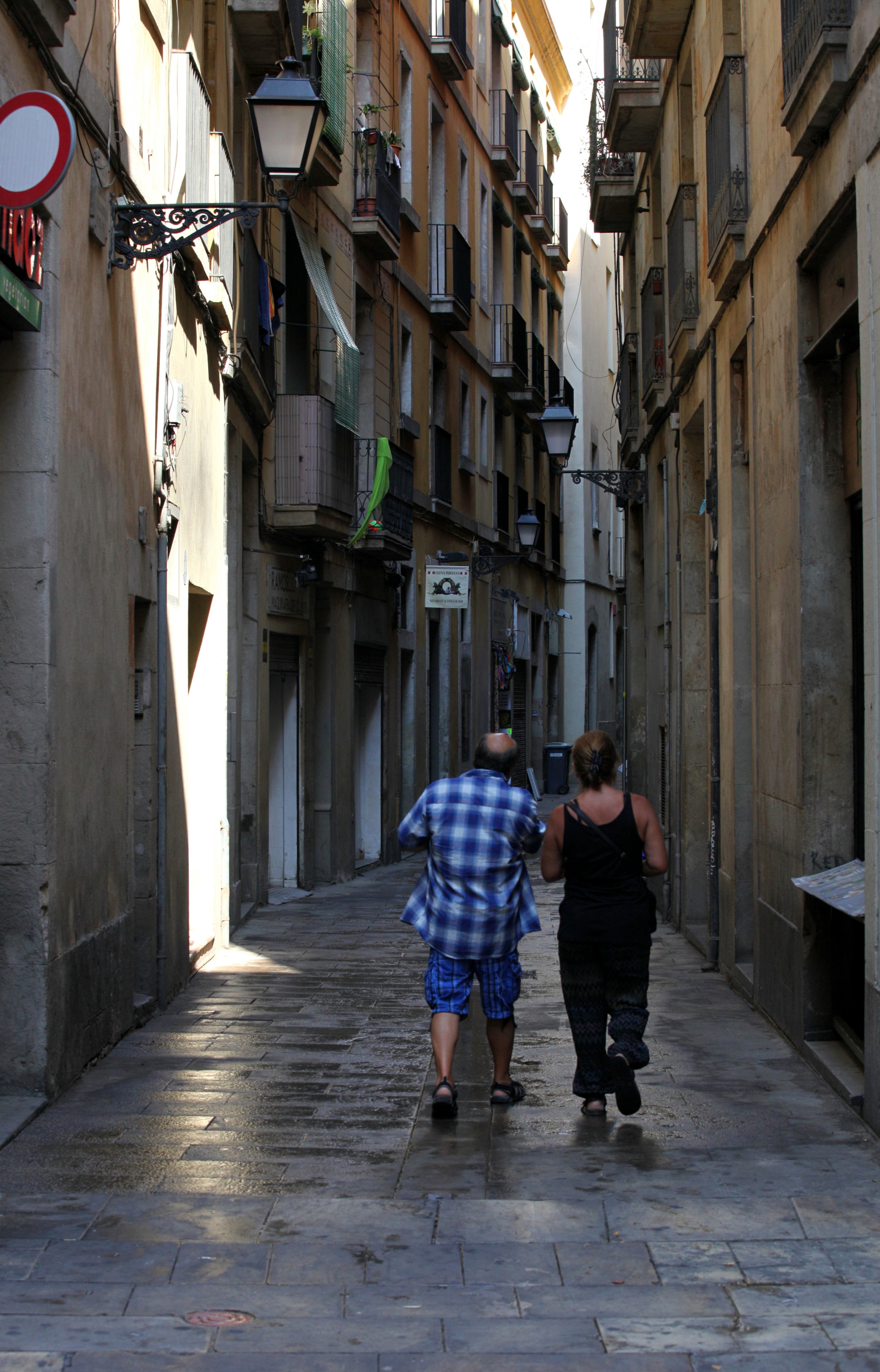 a street in Barcelona, Spain, Europe, August 2013, picture 28