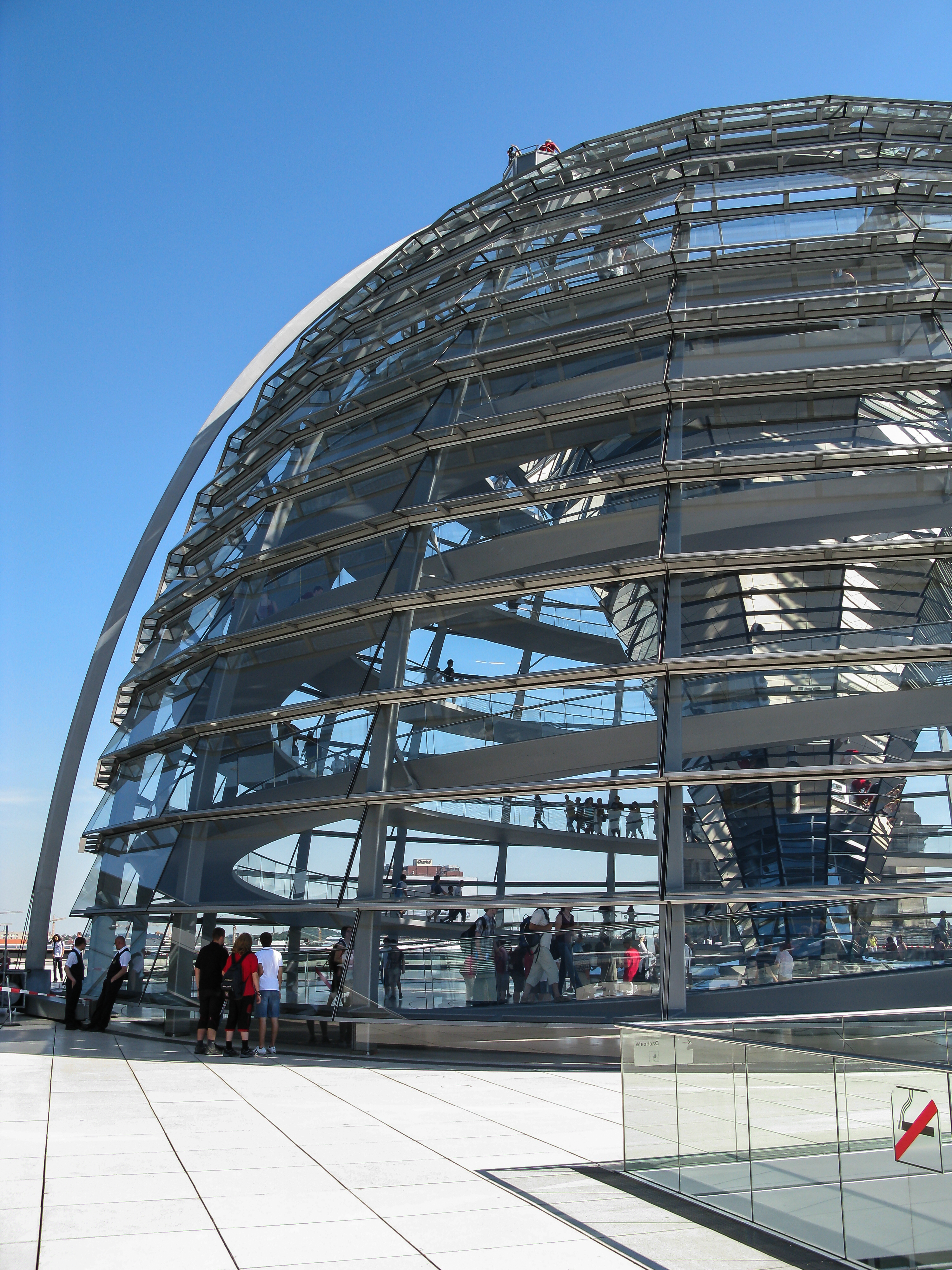 Berlin, Kuppel des Reichstaggebäudes -- 2008 -- 3