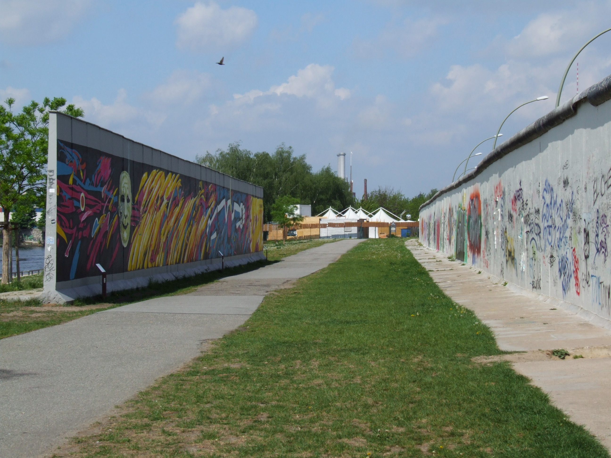 Berlin Wall near East Side Gallery