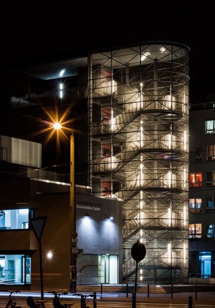 141212 Aussichtsturm Dokumentationszentrum Berliner Mauer 1