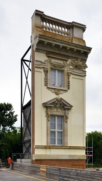 Berlin - Musterfassade des Berliner Stadtschlosses