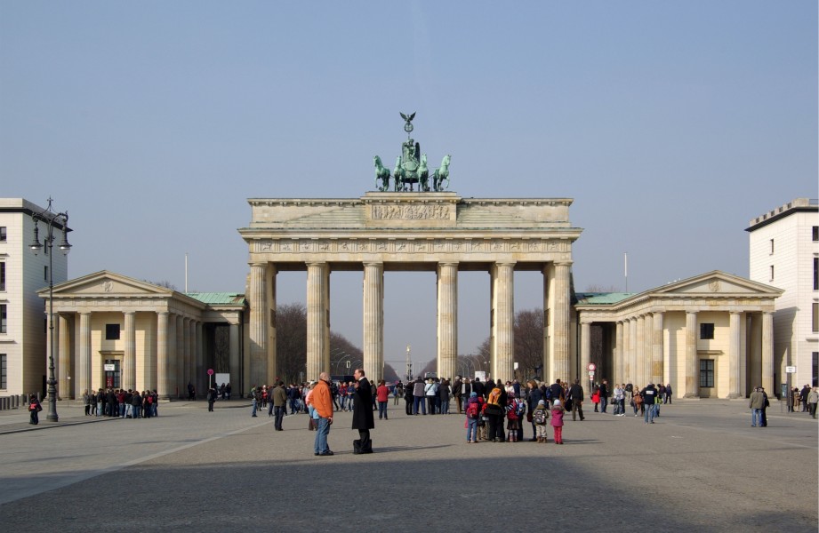 Berlin Brandenburger Tor BW 2
