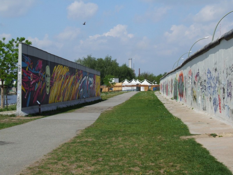 Berlin Wall near East Side Gallery