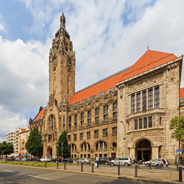 Rathaus Charlottenburg Berlin Otto-Suhr-Allee 07-2015