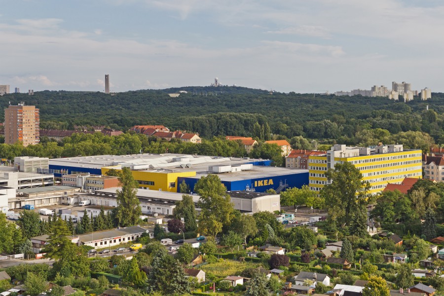 View from Spiegelturm B-Stresow