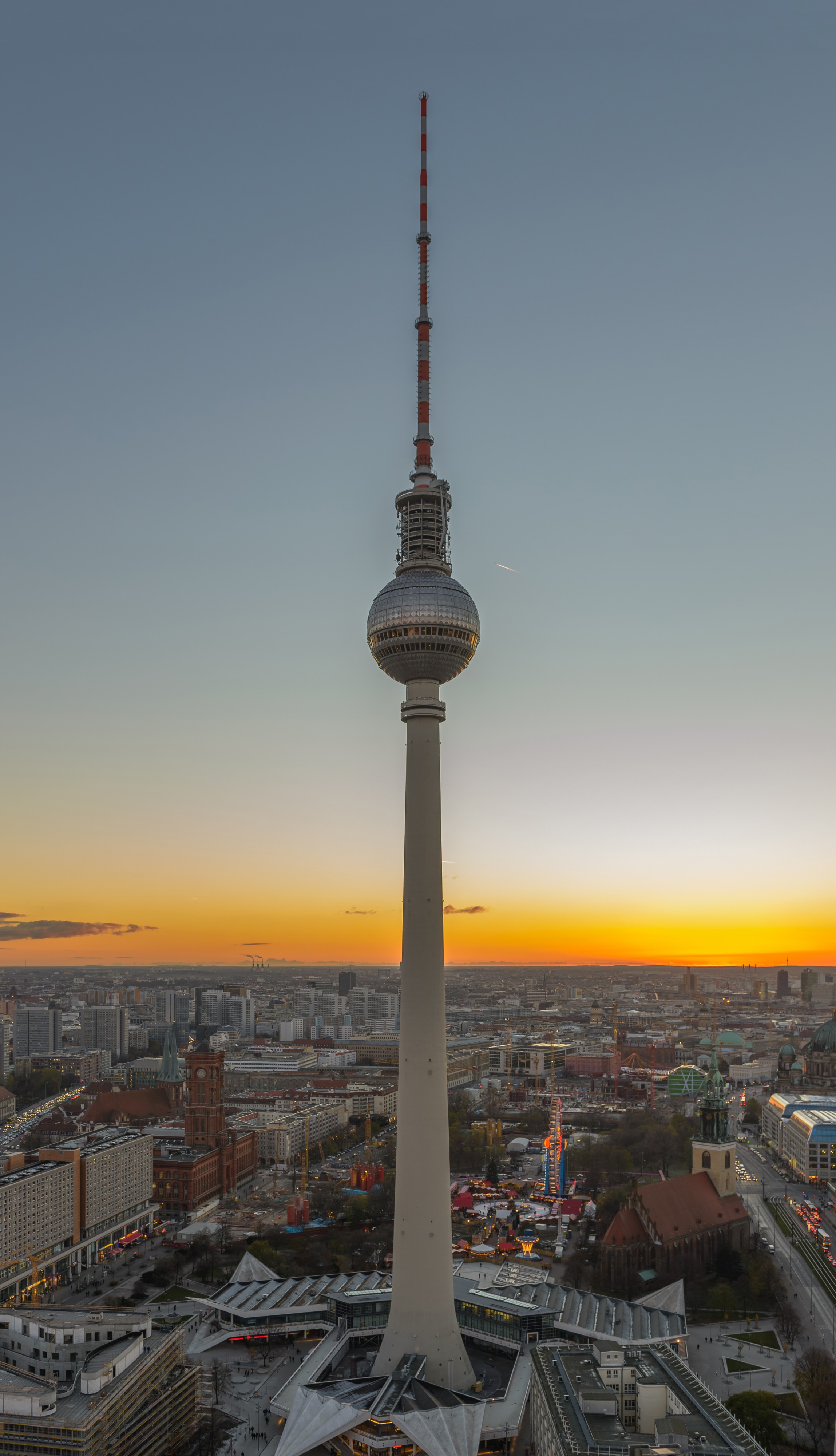 Berliner Fernsehturm November 2013