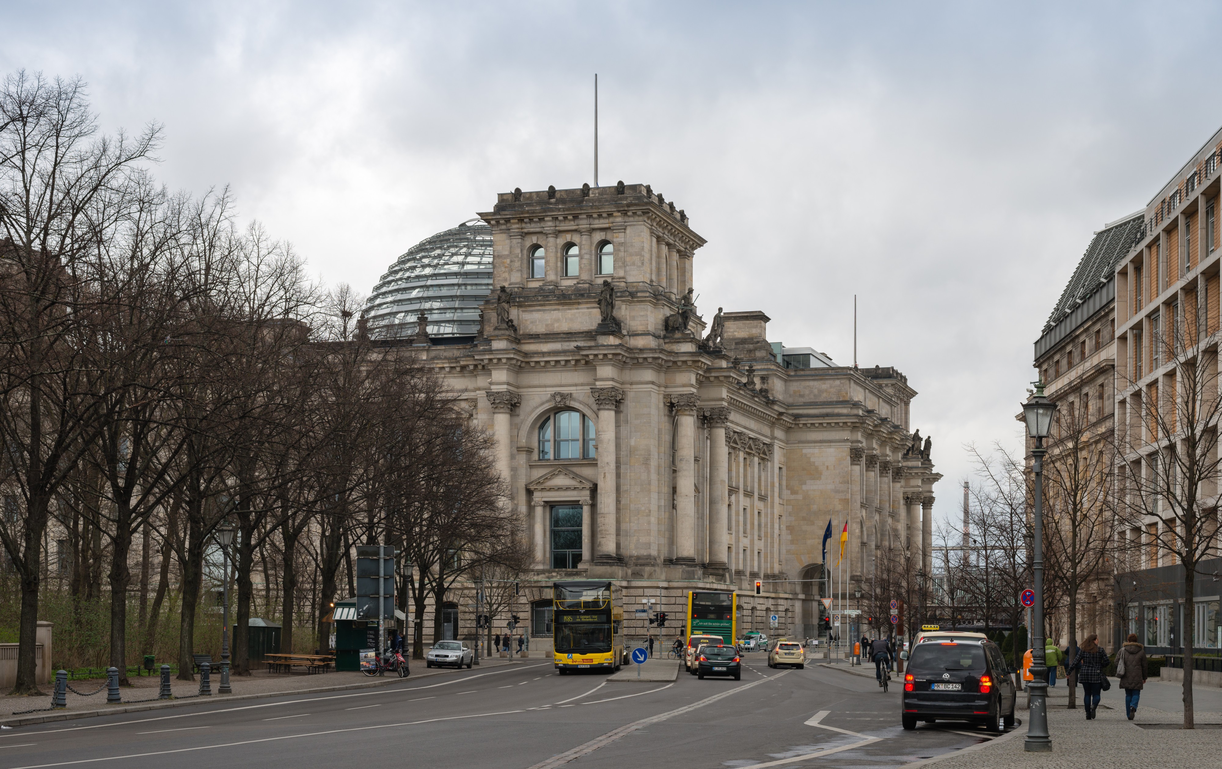 Bundestag Berlin Deutschland Reichstagsgebäude - 06